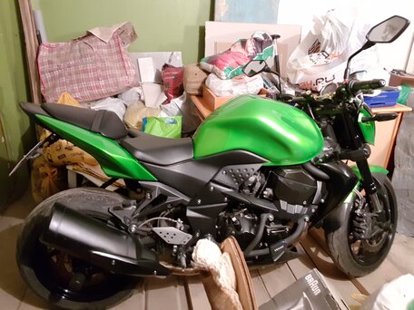 2013 Kawasaki Z 750, зелёный, 550000 рублей, вид 1