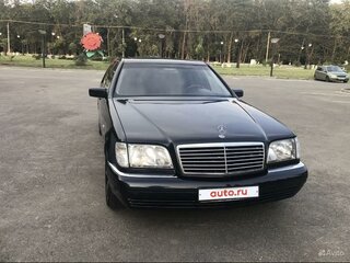 1998 Mercedes-Benz S-Класс 320 III (W140) Рестайлинг, синий, 1500000 рублей, вид 2