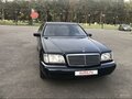 1998 Mercedes-Benz S-Класс 320 III (W140) Рестайлинг, синий, 1500000 рублей - вид 1