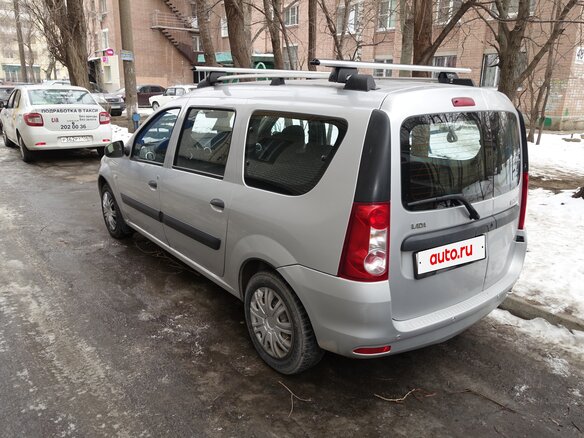 2013 Lada (ВАЗ) Largus I, серебристый, 910000 рублей - вид 8