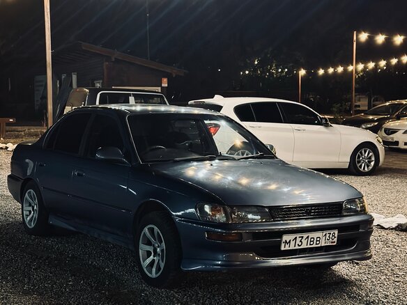 1992 Toyota Corolla VII (E100), синий