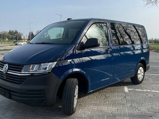 2020 Volkswagen Transporter T6 Рестайлинг, синий, 2870563 рублей, вид 1