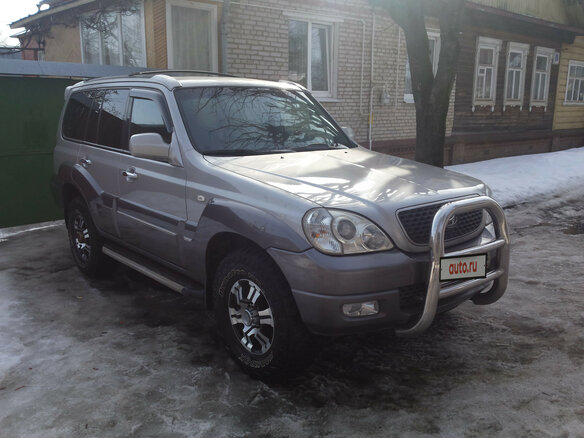 2005 Hyundai Terracan I, серебристый - вид 1