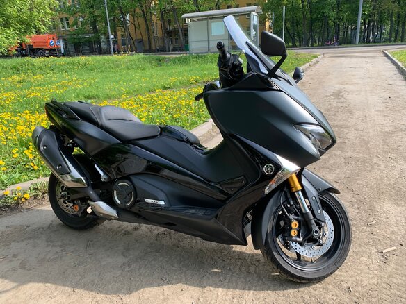 2017 Yamaha TMAX, серый, 929000 рублей - вид 5