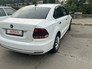2019 Volkswagen Polo V Рестайлинг, белый, 1200000 рублей, вид 3