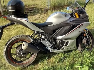 2020 Yamaha YZF-R3, серебристый, 600000 рублей, вид 5