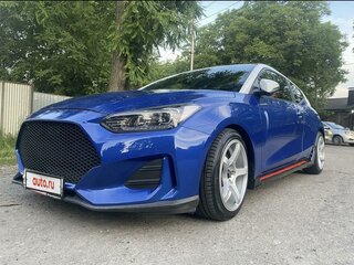 2018 Hyundai Veloster II, синий, 1800000 рублей, вид 4