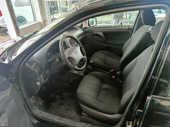 2012 Lada (ВАЗ) Kalina I, чёрный - вид 5