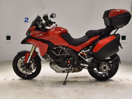 2011 Ducati Multistrada 1200, пурпурный, 800000 рублей, вид 3