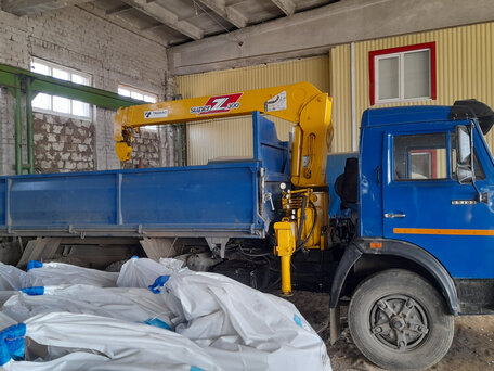 1992 КамАЗ 55102, синий, 3200000 рублей, вид 1