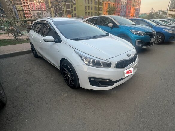 2015 Kia Ceed II Рестайлинг, белый, 1550000 рублей - вид 1