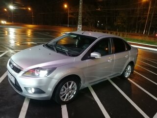 2008 Ford Focus II Рестайлинг, серебристый, 545000 рублей, вид 1