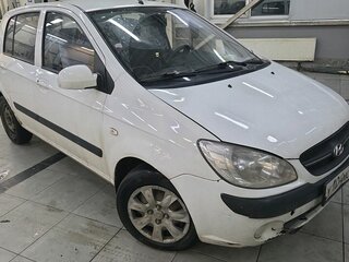 2008 Hyundai Getz I Рестайлинг, белый, 720000 рублей, вид 3