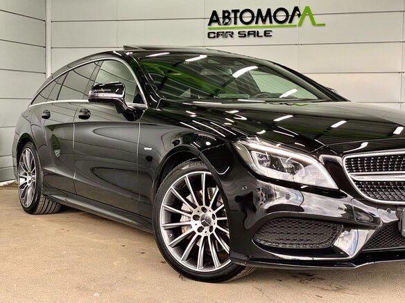 2017 Mercedes-Benz CLS 350 BlueTEC II (C218) Рестайлинг, чёрный - вид 12