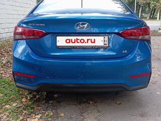 2019 Hyundai Solaris II, синий, 1265000 рублей, вид 5