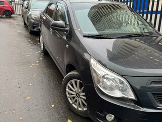 2013 Chevrolet Cobalt II, чёрный, 750000 рублей, вид 3
