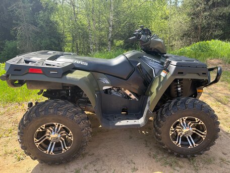 2011 Polaris Sportsman 400, зелёный, 650000 рублей, вид 3