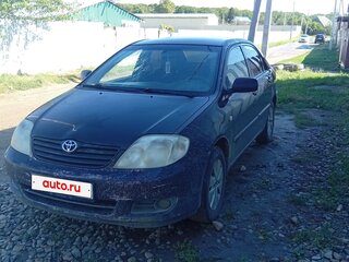 2004 Toyota Corolla IX (E120, E130), чёрный, 400000 рублей, вид 1