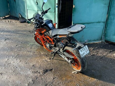 2022 KTM 125 Duke, оранжевый, 500000 рублей, вид 3