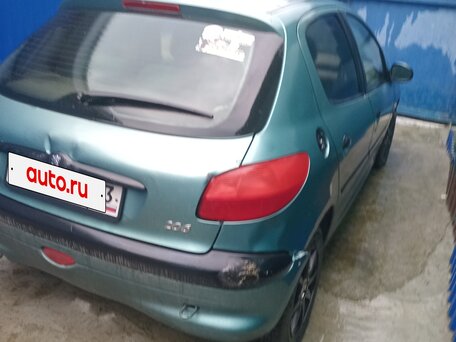 2002 Peugeot 206, серый, 110000 рублей, вид 5