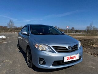 2011 Toyota Corolla X (E140, E150) Рестайлинг, голубой, 780000 рублей, вид 3
