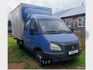 2003 ГАЗ ГАЗель (33023/330273) Фермер, синий, 450000 рублей, вид 1