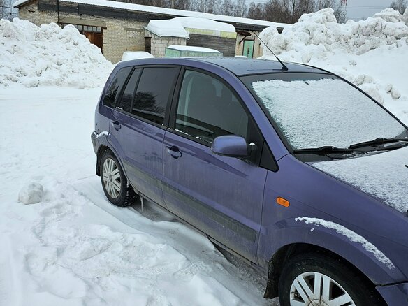 2008 Ford Fusion I Рестайлинг, фиолетовый, 340000 рублей - вид 2