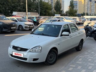 2015 Lada (ВАЗ) Priora I Рестайлинг, белый, 619000 рублей, вид 3
