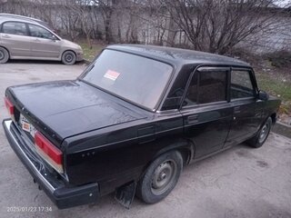 2011 Lada (ВАЗ) 2107, чёрный, 370000 рублей, вид 2