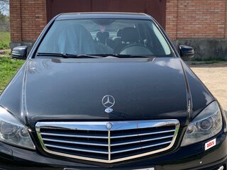 2010 Mercedes-Benz C-Класс 200 III (W204), чёрный, 1500000 рублей, вид 1