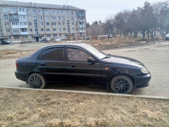 2008 Chevrolet Lanos I, чёрный, 260000 рублей - вид 1