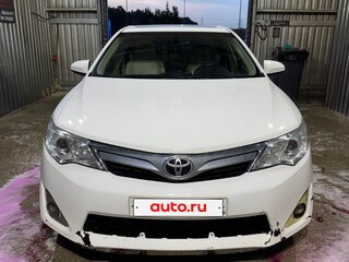 2012 Toyota Camry US Market VII (XV50), белый, 1050000 рублей, вид 3