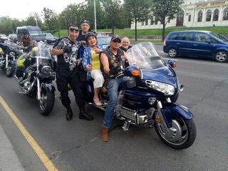 2005 Honda GL 1800 Gold Wing, синий, 1153134 рублей, вид 3