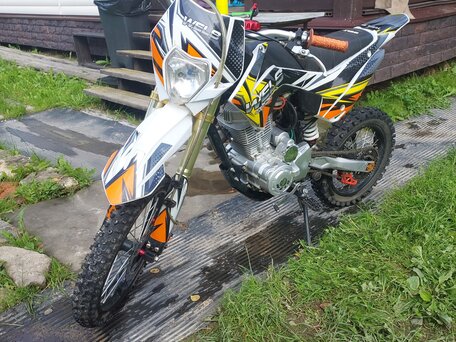 2021 Wels CRF 250, золотистый, 90000 рублей, вид 3
