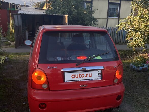 2006 Chery Sweet (QQ), красный, 190000 рублей - вид 3