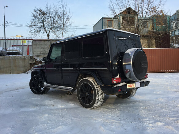 2003 Mercedes-Benz G-Класс 500 II (W463), чёрный - вид 5