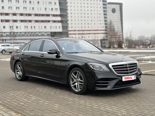 2018 Mercedes-Benz S-Класс 350 d Long VI (W222, C217) Рестайлинг, чёрный, 5100000 рублей, вид 1