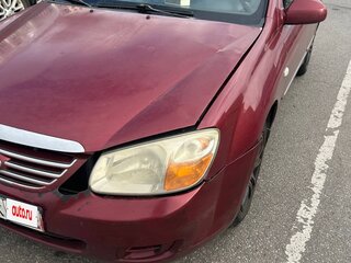 2007 Kia Cerato I Рестайлинг, красный, 300000 рублей, вид 5