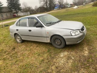 2007 Hyundai Accent ТагАЗ II, серебристый, 300000 рублей, вид 4