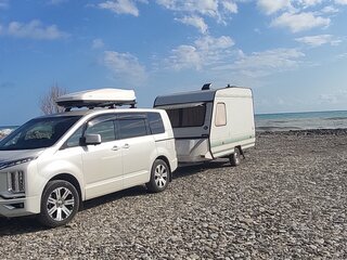 2019 Mitsubishi Delica D:5 I Рестайлинг, белый, 3600000 рублей, вид 4