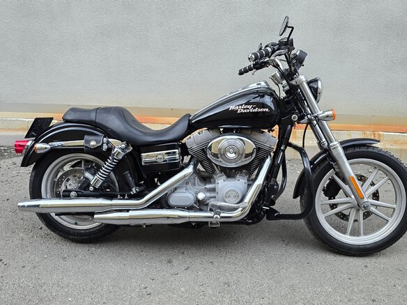 2006 Harley-Davidson Dyna Super Glide, чёрный, 700000 рублей - вид 4