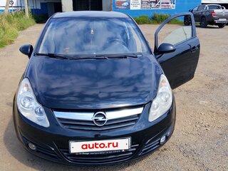 2008 Opel Corsa D, чёрный, 350000 рублей, вид 1