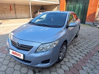 2008 Toyota Corolla AMT X (E140, E150), голубой, 810000 рублей, вид 4