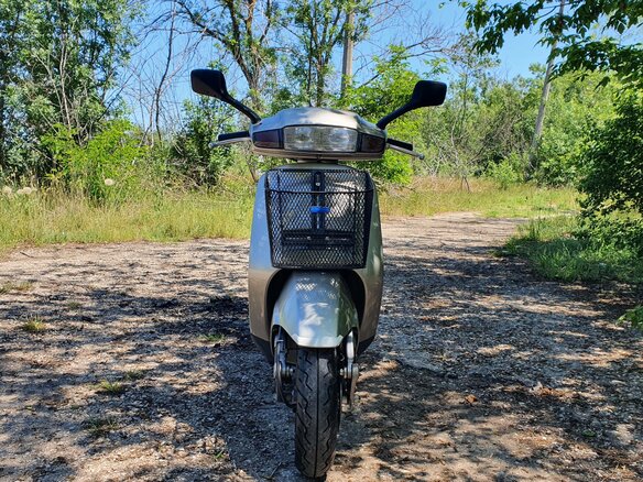 1998 Honda Lead 90, серебристый, 240000 рублей - вид 18