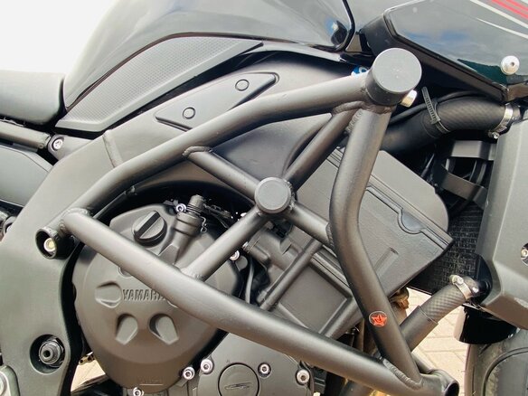 2007 Yamaha FZ1, чёрный - вид 16