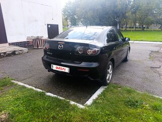 2007 Mazda 3 I (BK) Рестайлинг, чёрный, 600000 рублей, вид 5