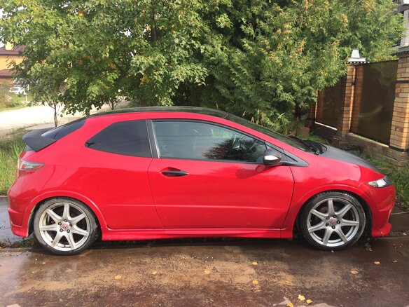 2008 Honda Civic Type R VIII Рестайлинг, красный - вид 1