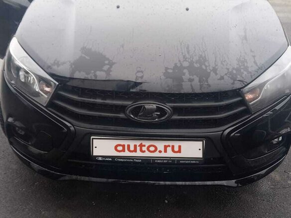 2021 Lada (ВАЗ) Vesta I, чёрный, 1100000 рублей