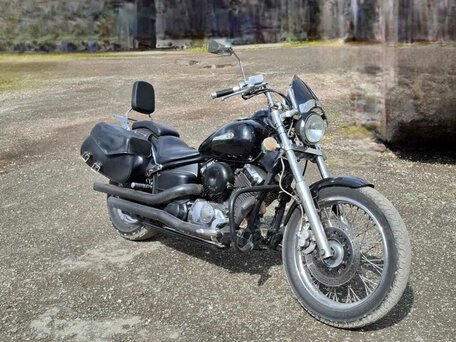 1997 Yamaha DT400, чёрный, 350000 рублей, вид 4