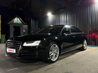 2015 Audi A8 Long III (D4) Рестайлинг, чёрный, 3850000 рублей, вид 1